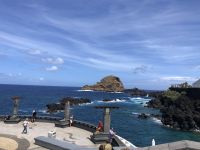 Ausblick von der Strandpromenade Porto Monitz