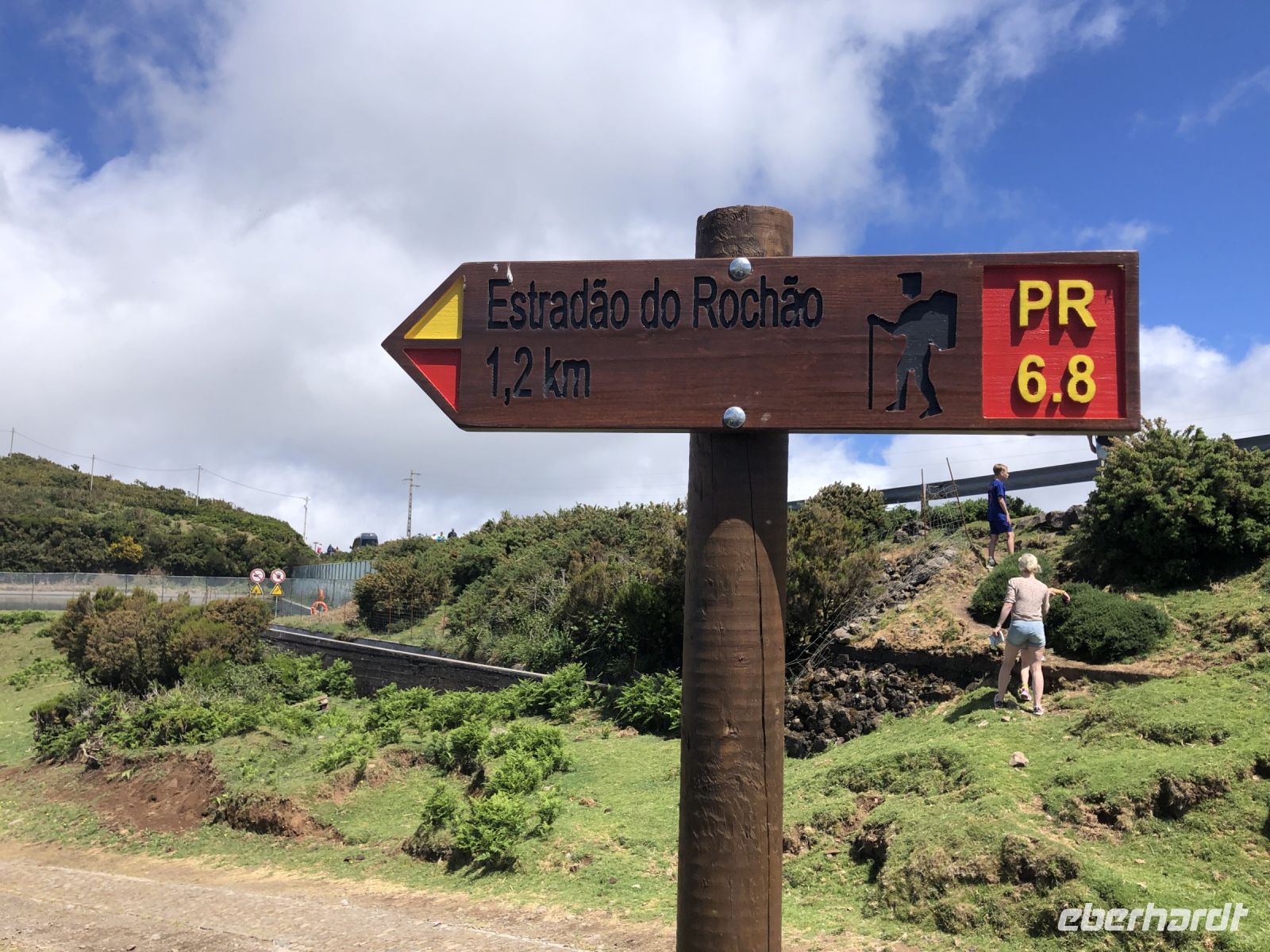 Abschluss der Wanderung Levada do Paul
