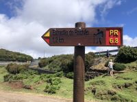 Abschluss der Wanderung Levada do Paul