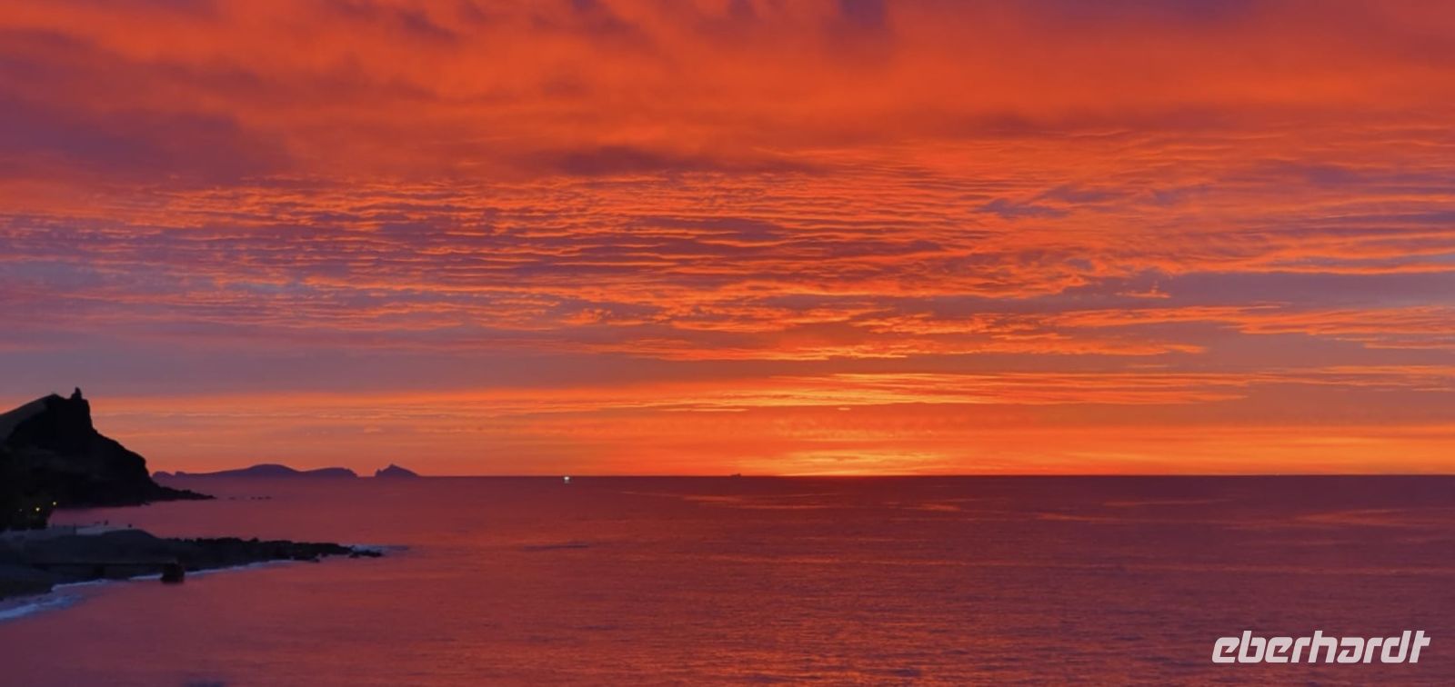 Blick von der Hotelterrasse - wie gemalt