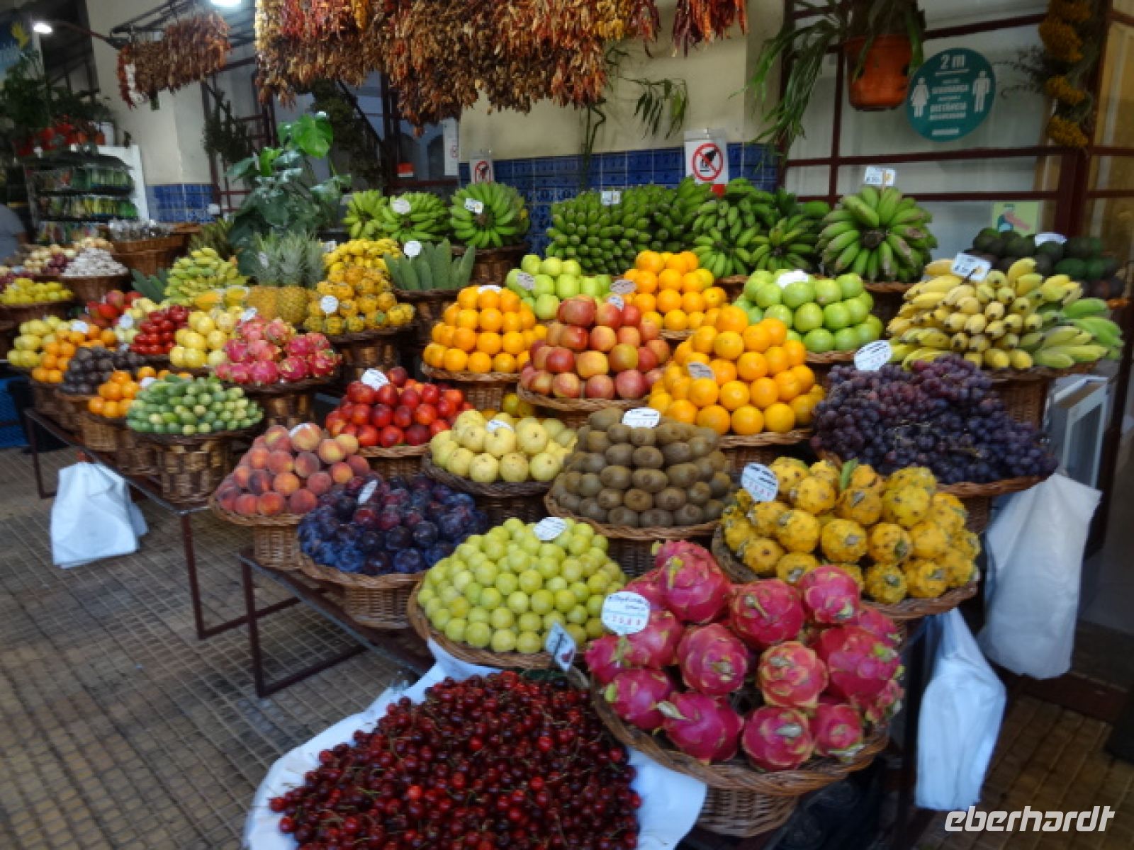 in der Markthalle von Funchal