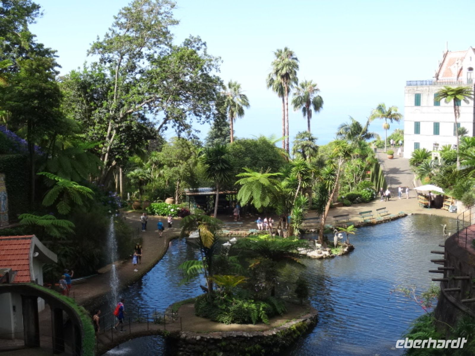 Tropischer Garten in Monte