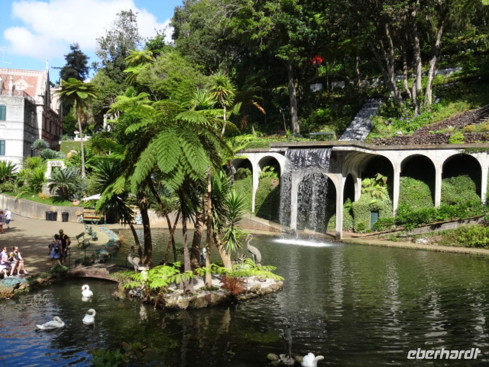 Tropischer Garten in Monte