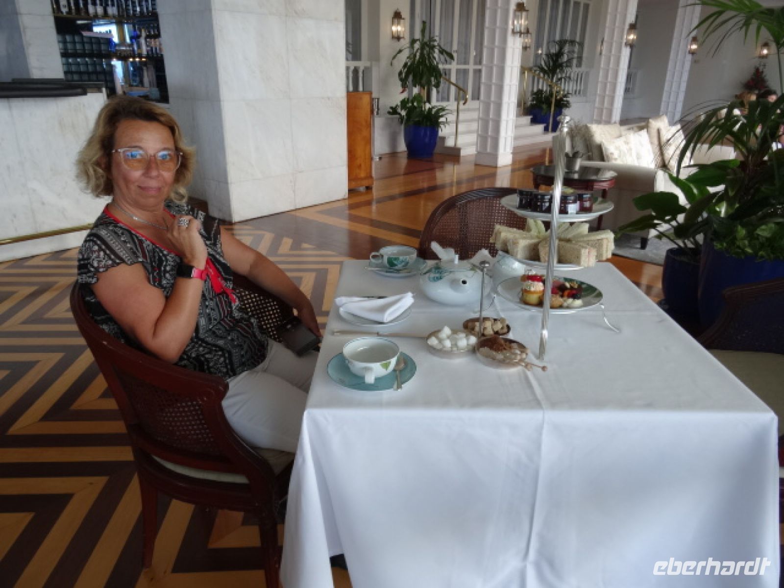 unsere Reiseleiterin Fatima