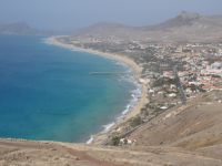 der Sandstrand von Porto Santo