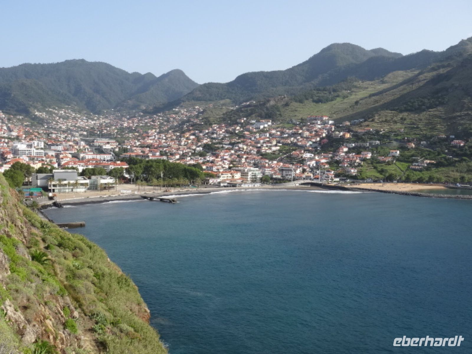 Blick auf die Bucht von Machico