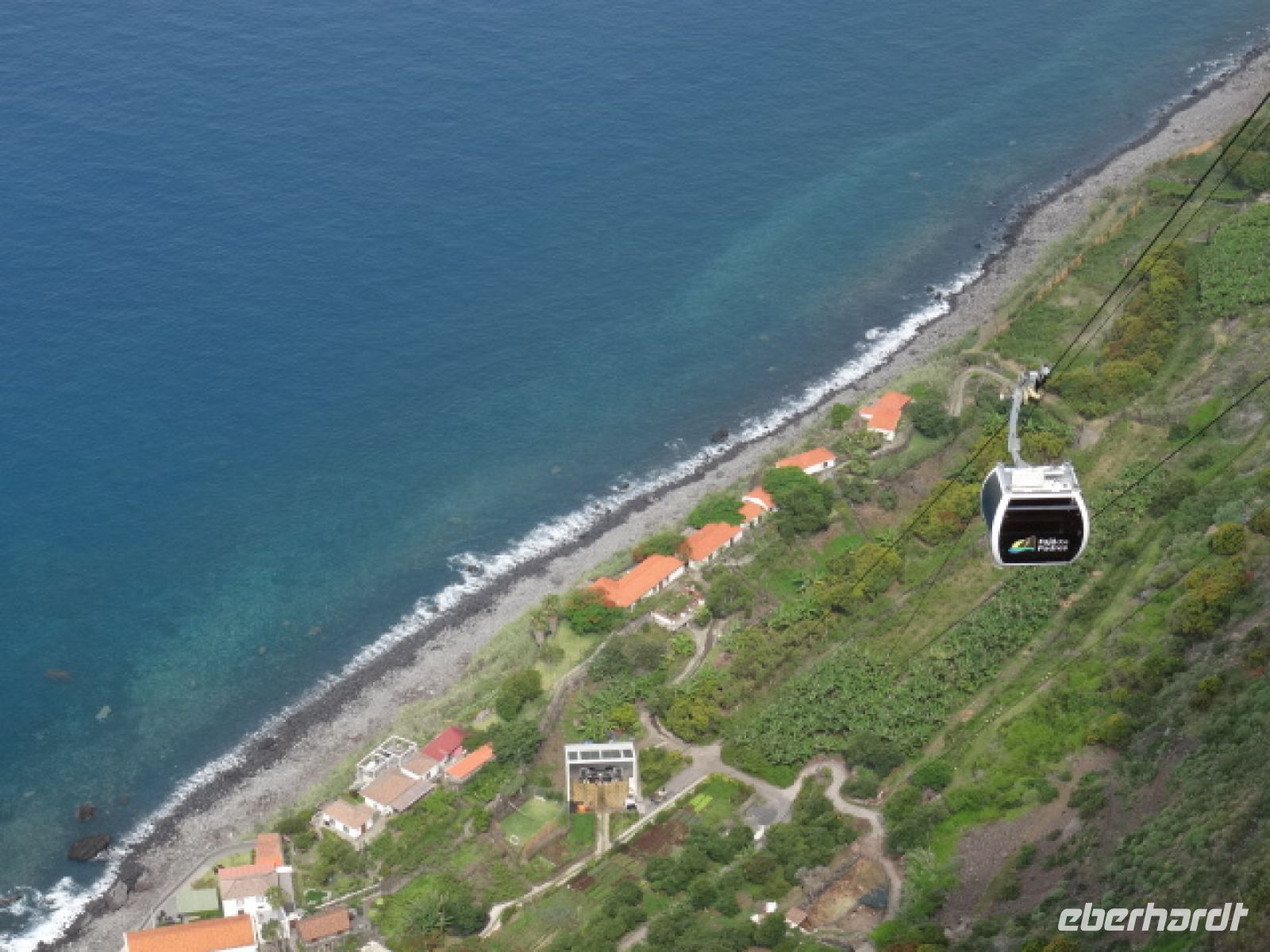 Seilbahn nach Faja dos Padres