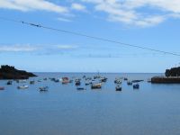 Camara de Lobos - die Boote und das Meer