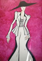 Die bemalten Türen in Funchal - Die Dame