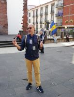 Funchal vor der Kathedrale - Sergio erklärt