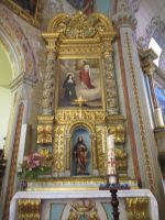 Altar der Kirche in Sao Vincento
