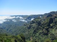 Berge und Wolken - tolle Sicht