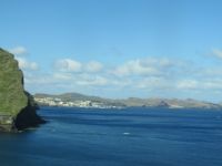 Vom Bus - die Fahrt von Santana