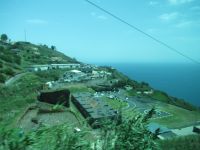 Der Blick vom Bus - Fahrt von Funchal nach Canico