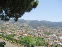 Blick auf Funchal von Pico dos Barcelos