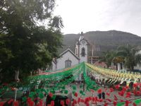 Kirchenplatz in Ribeira Brava