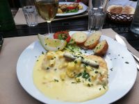 Degenfisch in Maracuja Soße - in Villa Ventura 