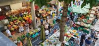 Innenhof der Markthalle in Funchal