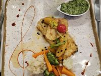 Abendessen im Restaurant Real Canoa