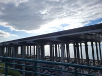 Stelzenkonstruktion des Flughafens „Aeroporto Internacional da Madeira Cristiano Ronaldo“/Madeira