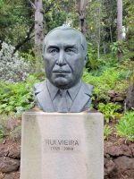 Büste von Rui Vieira/Botanischer Garten/Funchal/Madeira