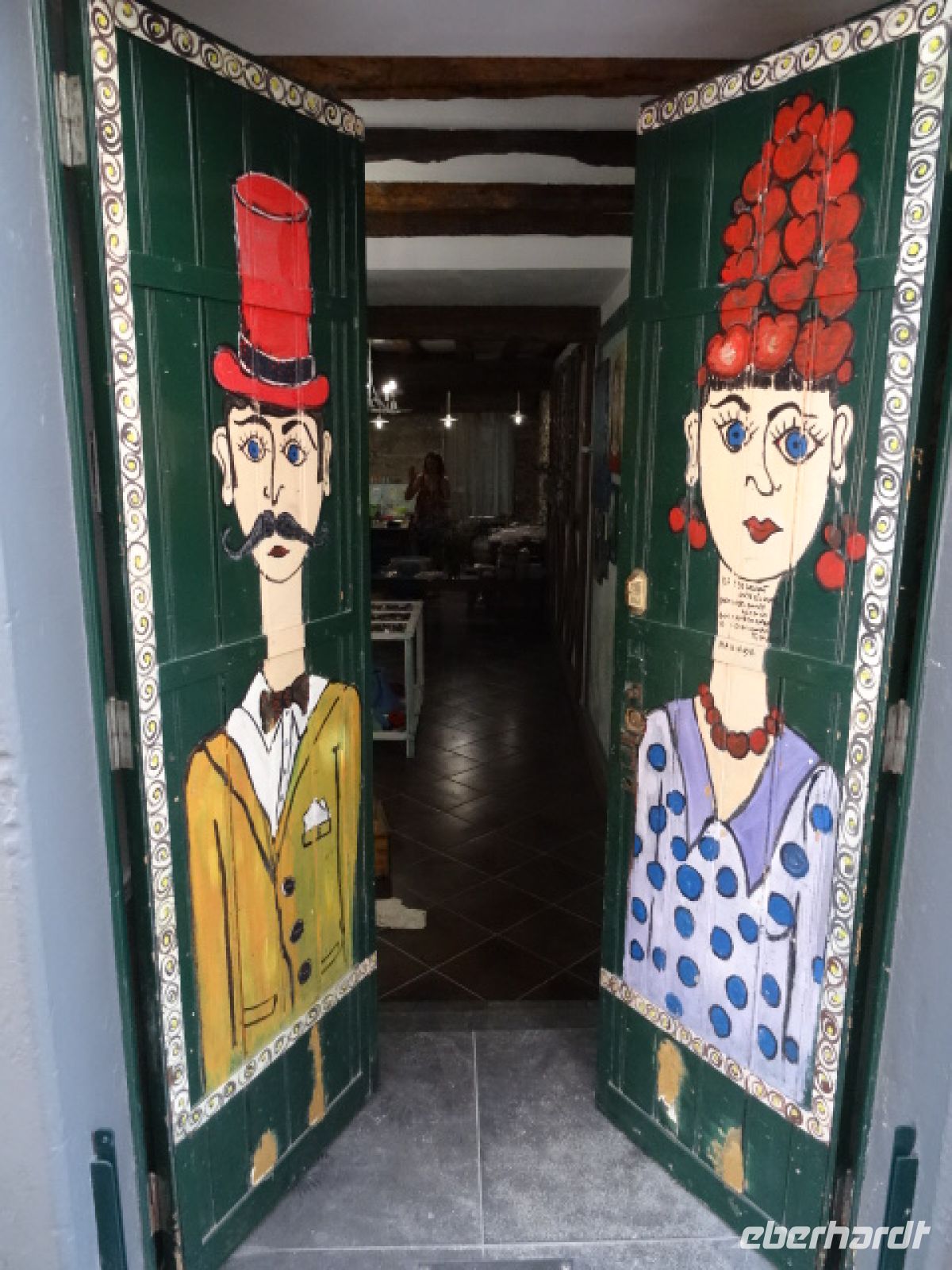 die bemalten Türen in Funchal