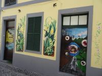 die bemalten Türen in Funchal
