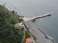 Blick auf Faja dos Padres von der Seilbahnstation