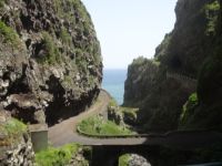 auf dem Wege nach Seixal - Blick auf die alte Küstenstraße