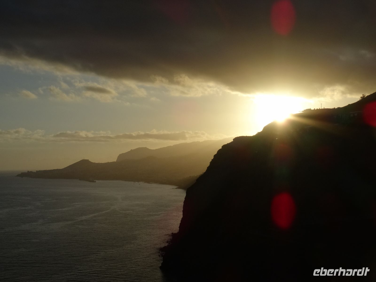Madeira - Sonnenuntergang am Christo Rei