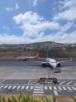 Unser Flugzeug wartet schon - Flughafen Madeira