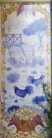 Azulejos in der Markthalle in Ribeira Brava