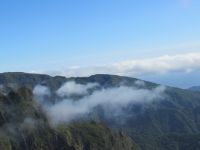 Berge und Wolken 