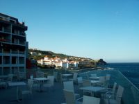Blick vom Hotel