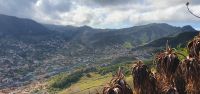 Blick vom Pico da Facho zum Pico do Arieiro