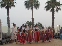 Die Folklore Vorstellung am letzten Abend im Oasis Hotel