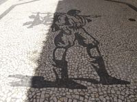 Funchal - Mosaik auf dem Fußweg