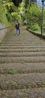 Natursteintreppe in Monte