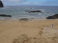 Porto Santo - am Strand von Calheta 