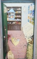 Santa-Maria-Straße in Funchal und die bemalten Türen