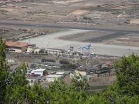 der Flughafen von Porto Santo