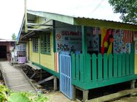 064 Salak, Malaiisches Fischerdorf, Santubong, Kuching Wetlands Nationalpark, Borneo, Malaysia