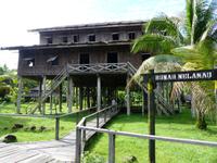 085 Melanau Langhaus, Sarawak Cultural Village, Damaii, Borneo, Malaysia