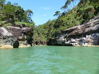 119 Bootsfahrt, Bako Nationalpark, Borneo, Malaysia