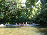 188 Fahrt mit dem Langboot, Gunung Mulu Nationalpark, Borneo, Malaysia