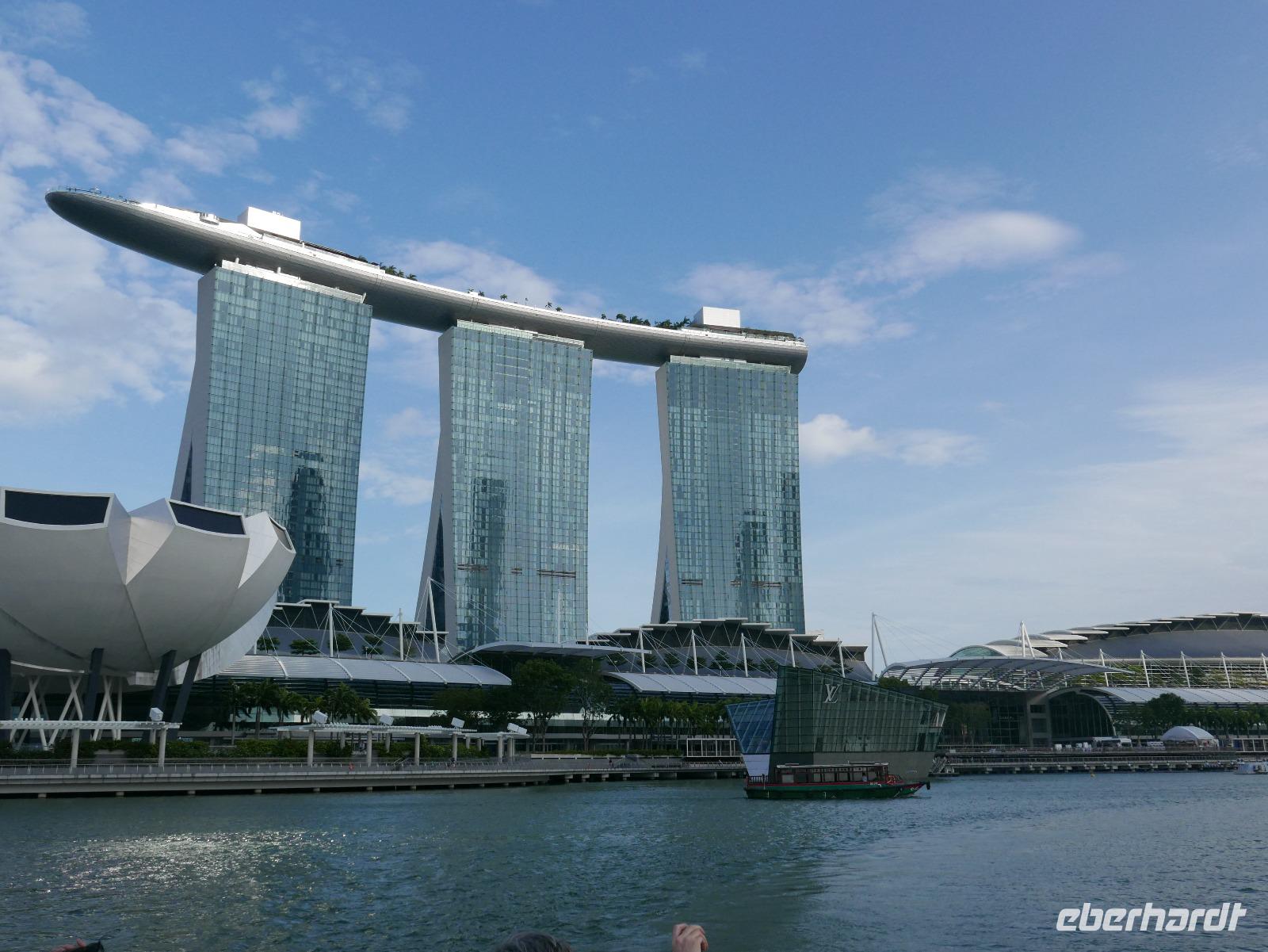 Marina Sands Hotel in Singapur