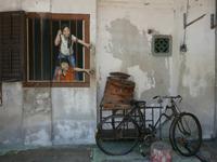 Penang Wandmalereien