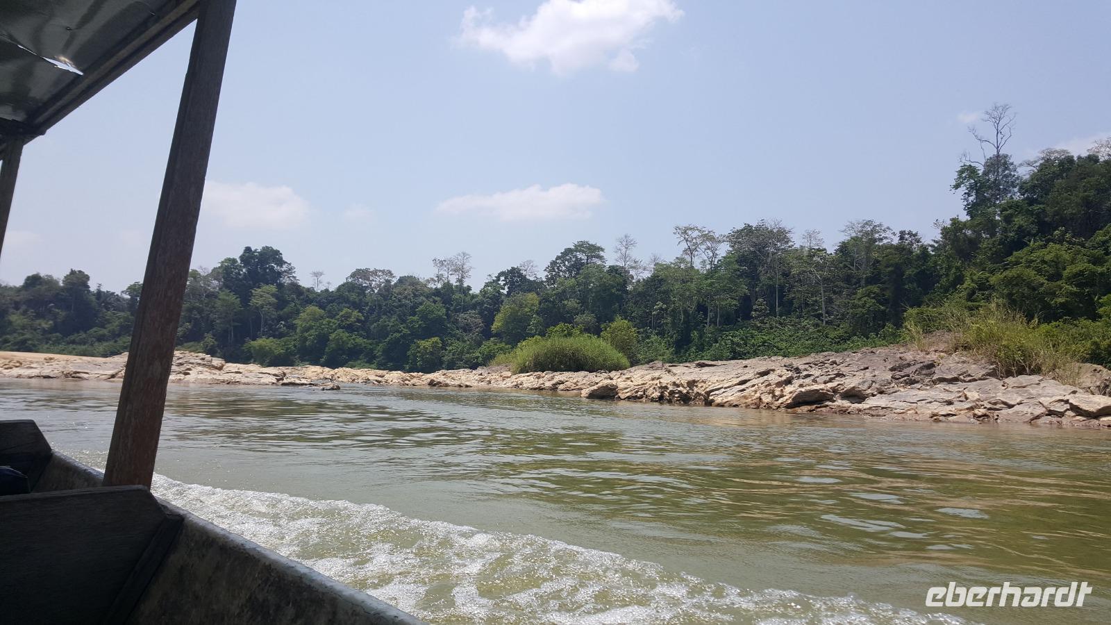 Bootsfahrt in den Taman Negara