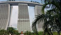 Singapur, Gardens by the Bay, Hotel Marina Bay Sands
