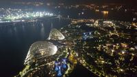 Singapur, Gardens by the Bay vom Skypark gesehen